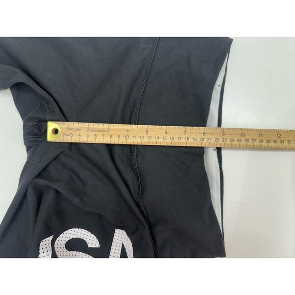 Victorias Secret Sport Womens Leggings Size XS Black Knockout Capri Logo - Picture 9 of 12